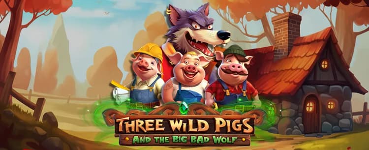 Three Wild Pigs and the Big Bad Wolf
